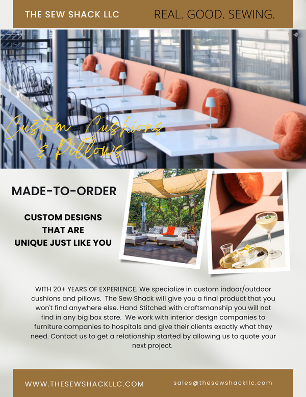 Elevate Your Space: Home Décor at Its Finest with The Sew Shack LLC