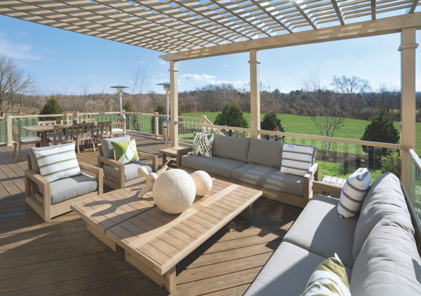 Outdoor Sunbrella Solids Fabric Cushion