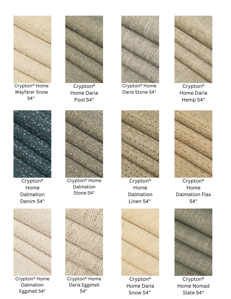 Crypton Solids Fabric Cushion
