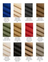 Outdoor Sunbrella Solids Fabric Cushion