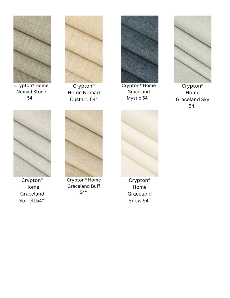 Crypton Solids Fabric Cushion
