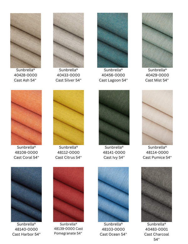 Sunbrella Cast Collection