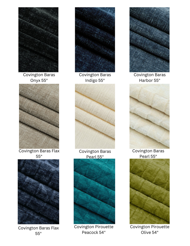 Covington Velvet Fabric Cushion