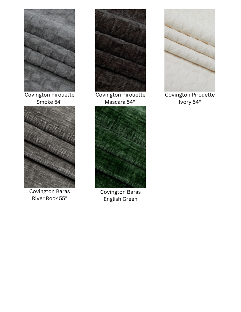 Covington Velvet Fabric Cushion