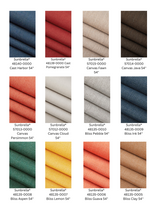 Outdoor Sunbrella Solids Fabric Cushion