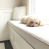 Crypton Striped Fabric Cushion