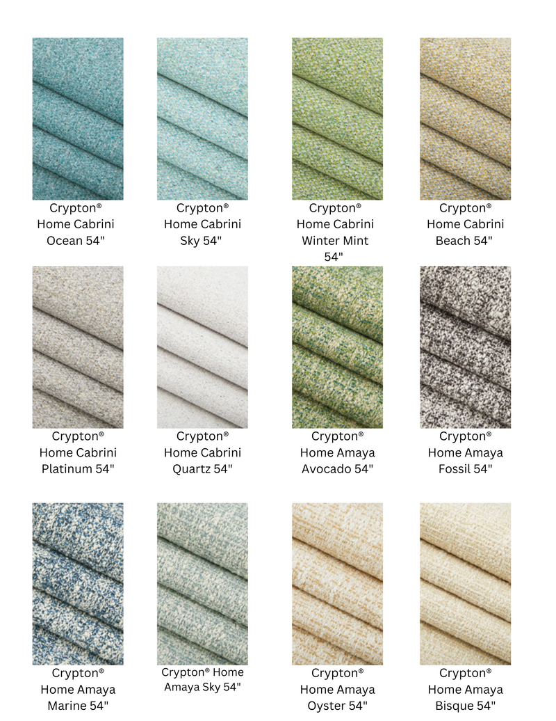 Crypton Solids Fabric Cushion