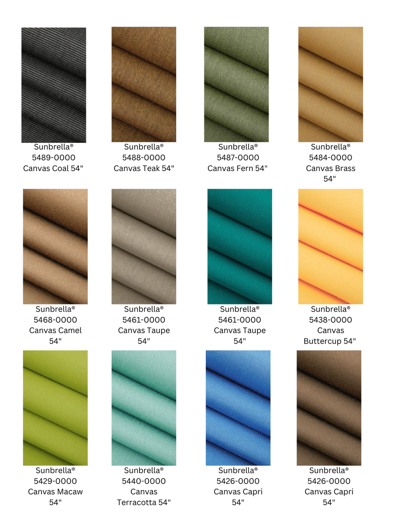 Sunbrella Canvas Collection