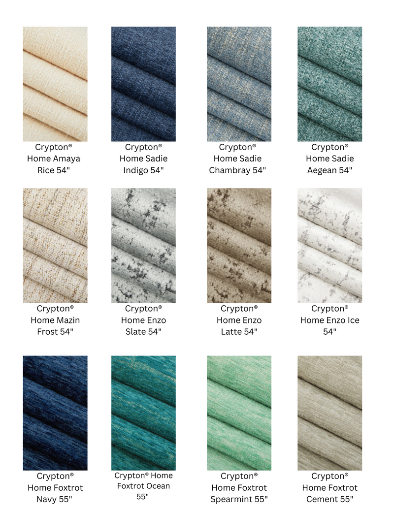 Crypton Solids Fabric Cushion