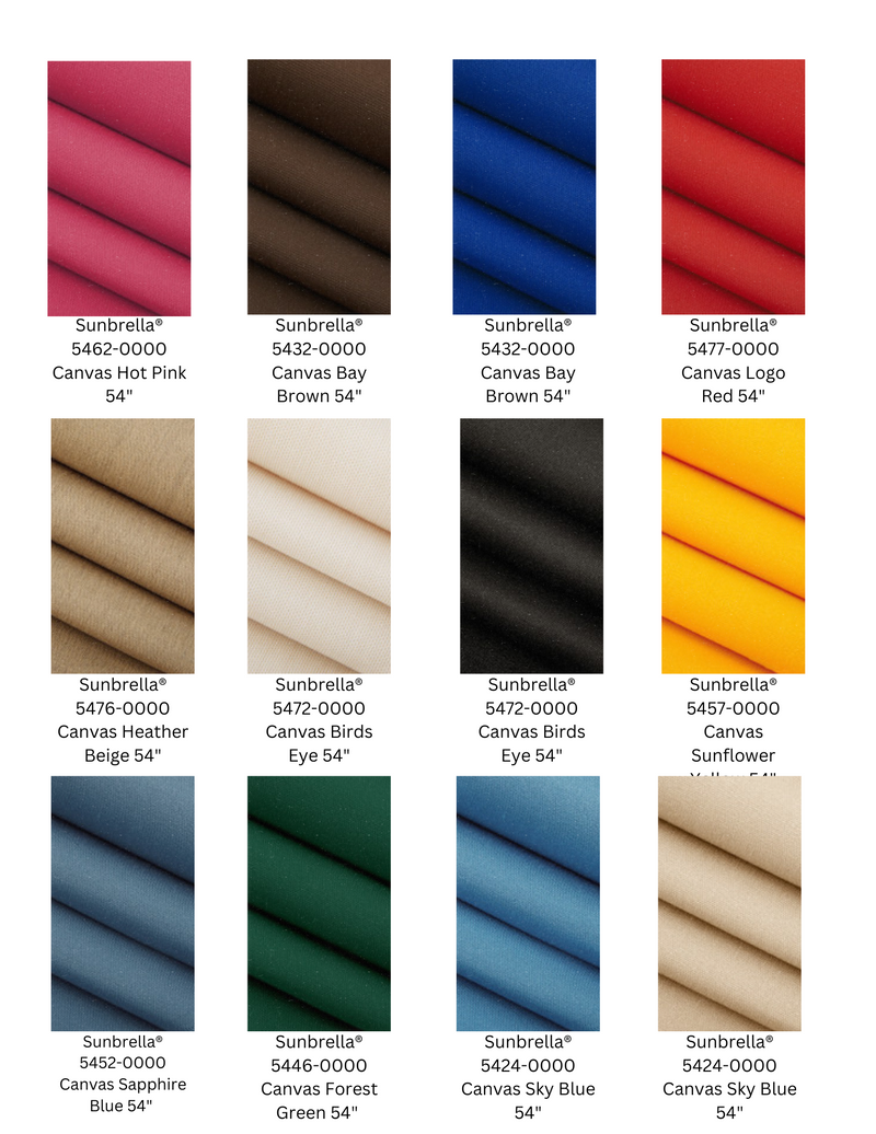 Sunbrella Canvas Collection