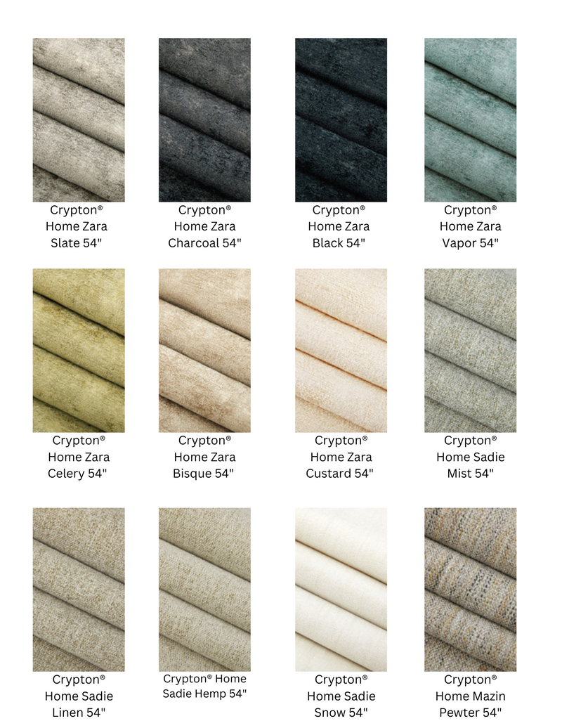 Crypton Solids Fabric Cushion