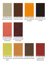 Tempotest Solids Italian Made Fabric cushion