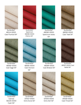 Outdoor Sunbrella Solids Fabric Cushion