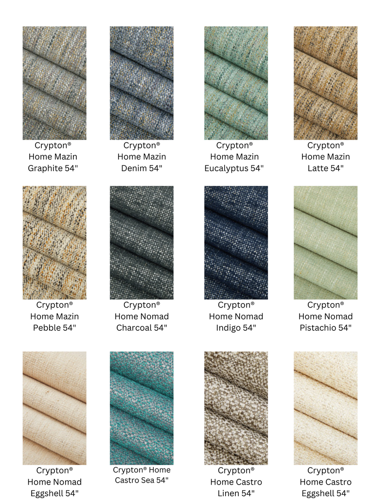 Crypton Solids Fabric Cushion
