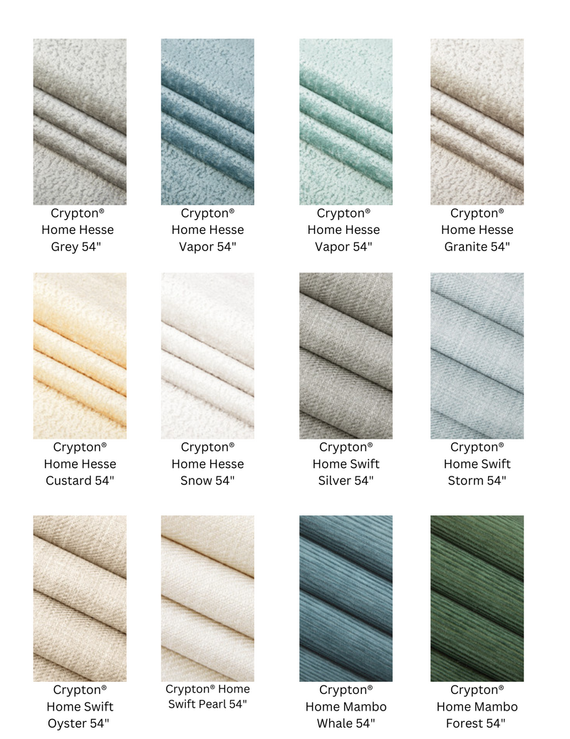Crypton Solids Fabric Cushion