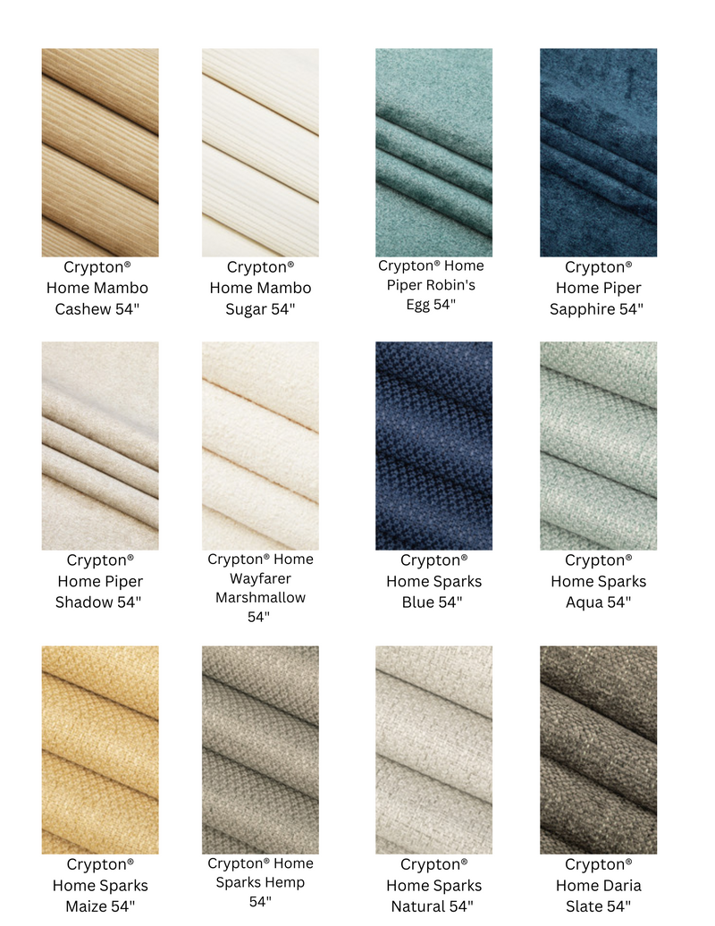 Crypton Solids Fabric Cushion