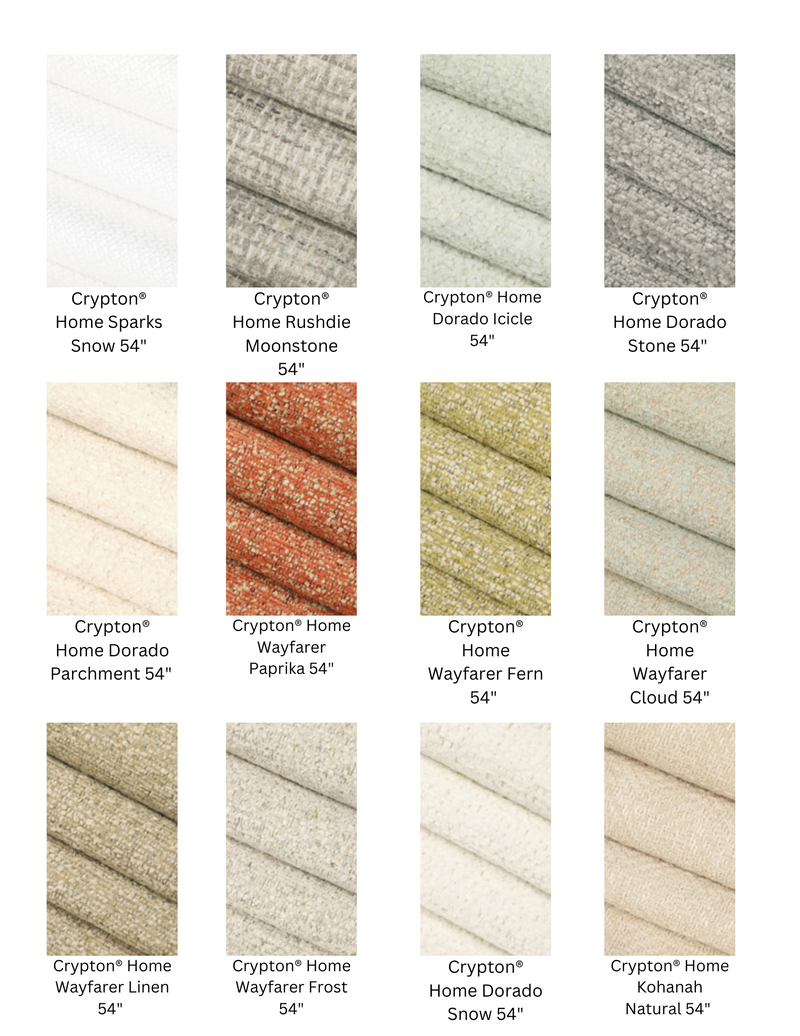Crypton Solids Fabric Cushion