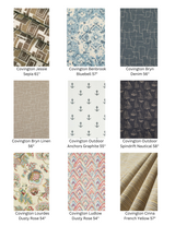 Covington Pattern Fabric Cushion