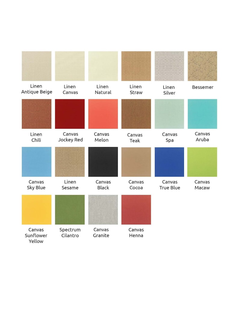 Sunbrella Fabric Samples 10 for 25.00 image 5